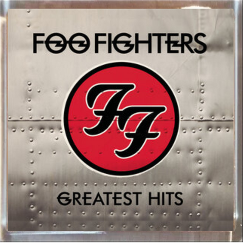 Foo Fighters Playfield Album Plaque Greatest Hits