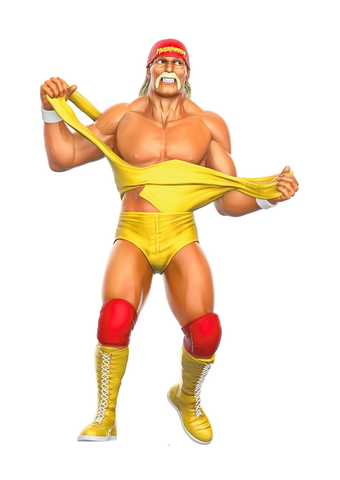 WWF Playfield Character Hulk Hogan