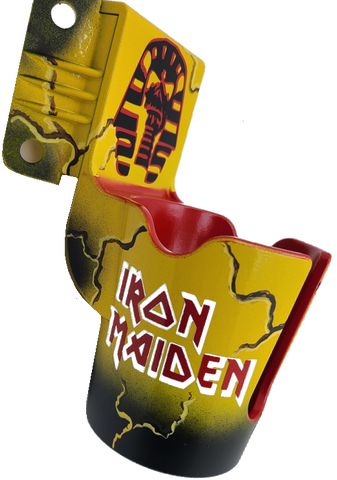 Iron Maiden PinCup Title Logo Premium Style Electrified