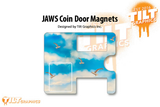 JAWS Coin Door Magnetic Overlay