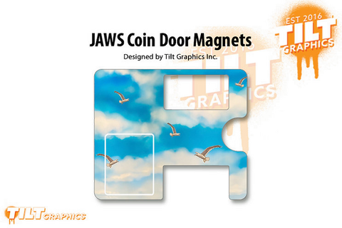 JAWS Coin Door Magnetic Overlay