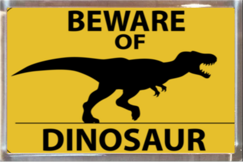 Jurassic Park Playfield Plaque