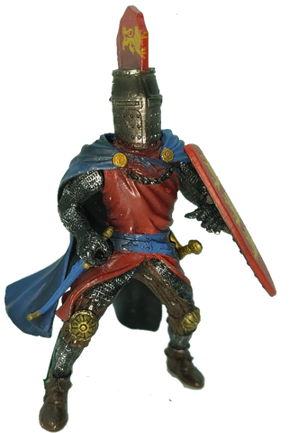 Medieval Madness Playfield Knight Warrior Red armour