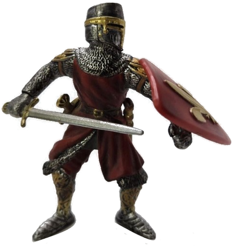 Medieval Madness Playfield Knight Warrior Red armour