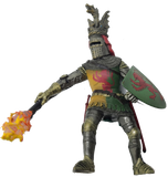 Medieval Madness Interactive Flaming Club Warrior
