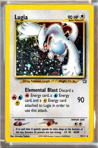 Pokemon Playfield Card Lugia