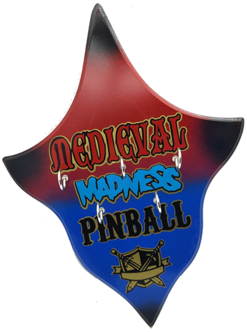 Medieval Madness Pinball Key Rack