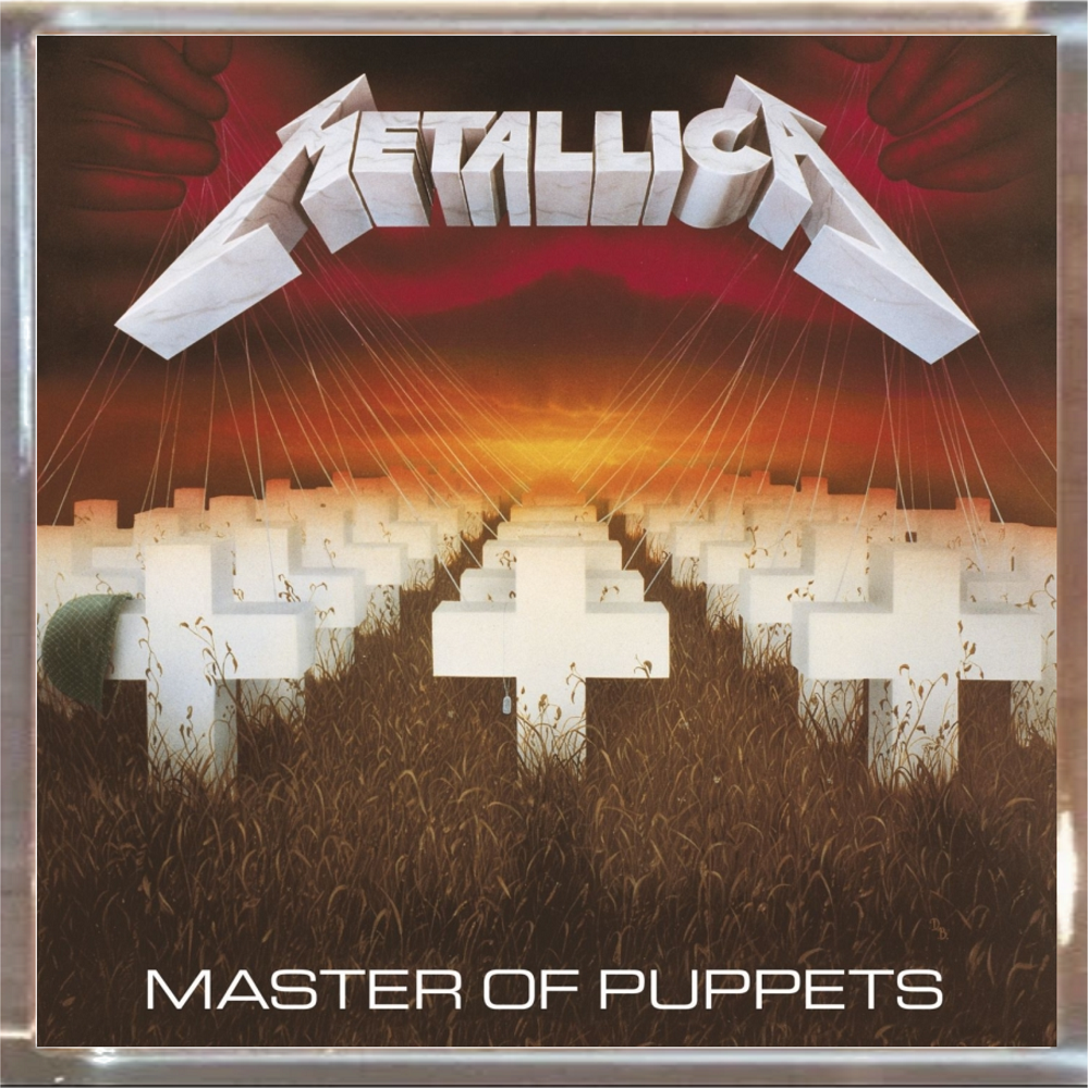 Metallica Playfield Album Plaque - Master of Puppets – Modfather ...