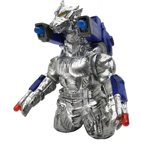 Godzilla Playfield Toy Mechagodzilla with Blue Cannons