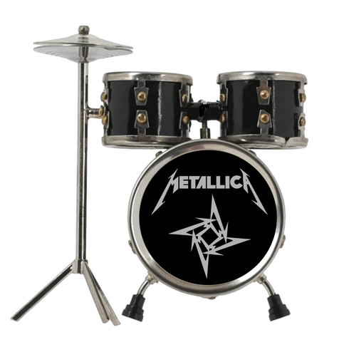 Metallica Playfield Drum Set Black