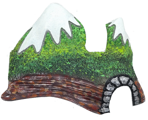 Getaway Custom Painted Mountain (paint job only)