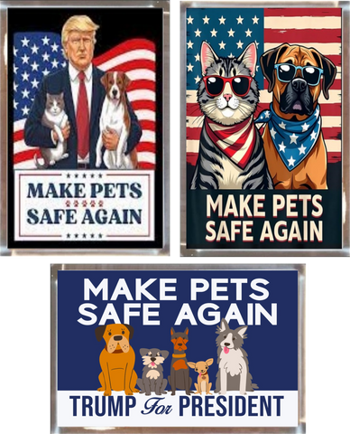 Trump Playfield Plaque Bundle Pets