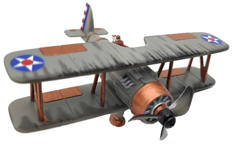 King Kong Custom Painted Biplane (paint job only)