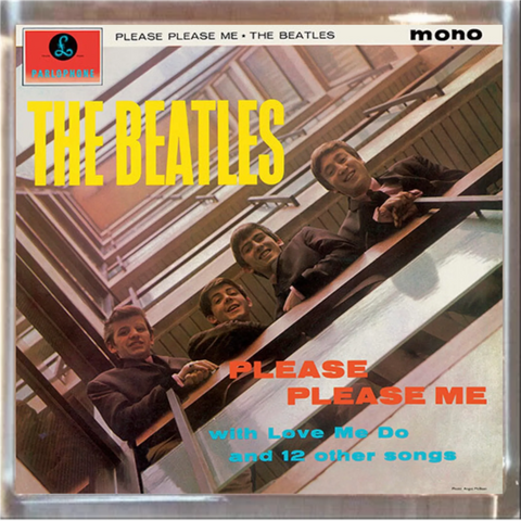 Beatles Playfield Album Plaque-Please Please Me