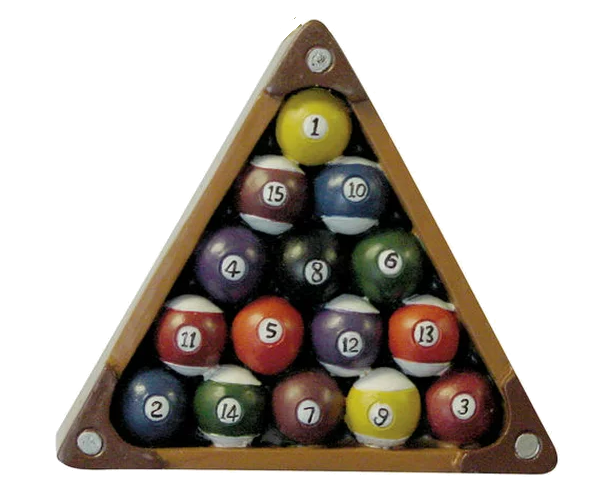 Eight Ball Deluxe Playfield Pool Balls Rack – ModFather Pinball Mods