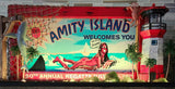 Jaws Pinball Topper Amity Island 50th