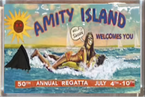 Jaws Playfield Plaque Amity Regatta