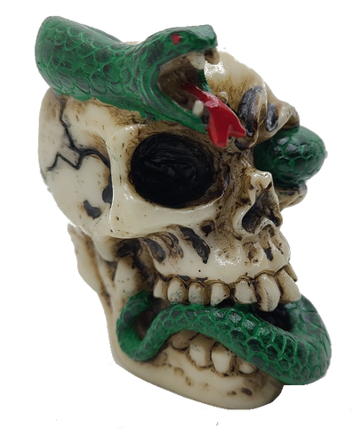 Metallica Skull Shooter Rod with Green Snake