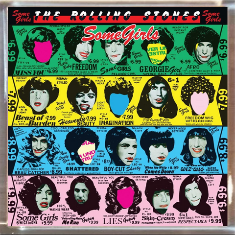 Rolling Stones Playfield Album Plaque - Some Girl
