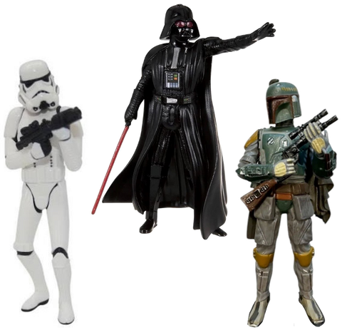 Star Wars Playfield Characters Bundle Pack of 3
