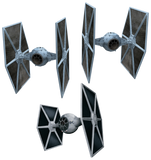 Playfield Character Tie Fighters Black for Star Wars Fall of the Empire Pinball