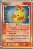 Pokemon Playfield Card Torchic