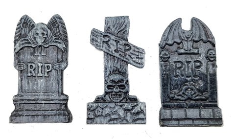 Elvira Playfield Tombstones (Set of 3 random pick)