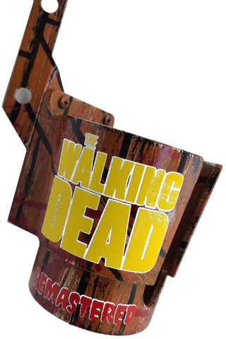 Walking Dead Ramastered PinCup "Title Logo" Cinnamon