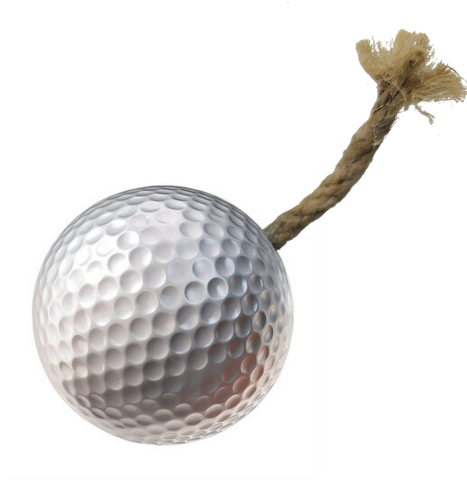 No Good Gofers Shooter golf Ball with a wick