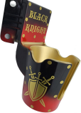 Black Knight PinCup Shield Logo Premium Style