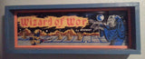 Wizard of Wor Framed Arcade Marquee (vintage)