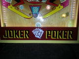 Joker Poker Framed Playfield
