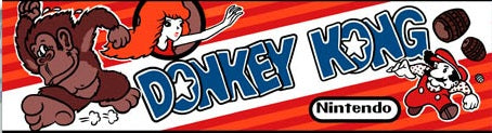 Arcade 1up Donkey Kong Marquee