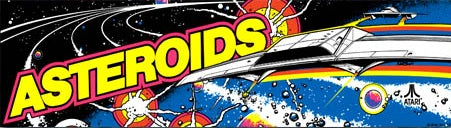 Arcade 1up Asteroids Marquee