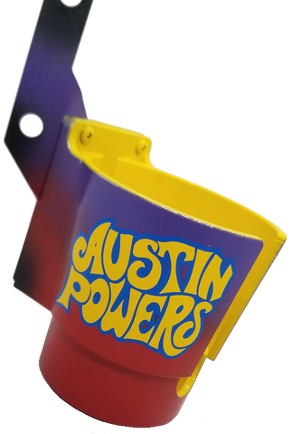 Austin Powers Pincup Logo yellow