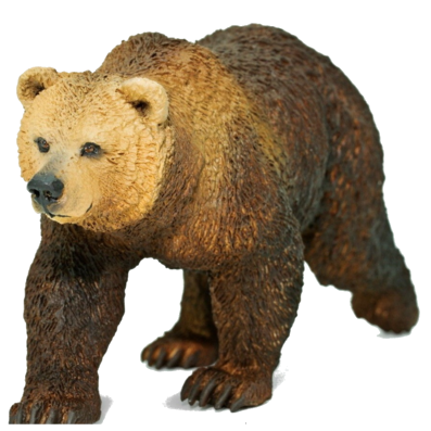 White Water Playfield Grizzly Bear "Walking"