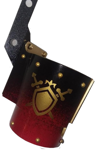 Black Knight PinCup Shield Logo