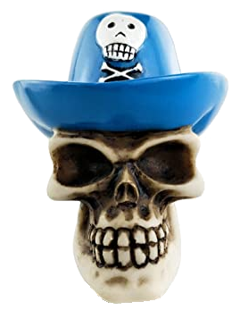 Pirate Skull Top Hat Shooter Rod