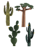 Cactus Canyon Playfield Cacti Set of 4