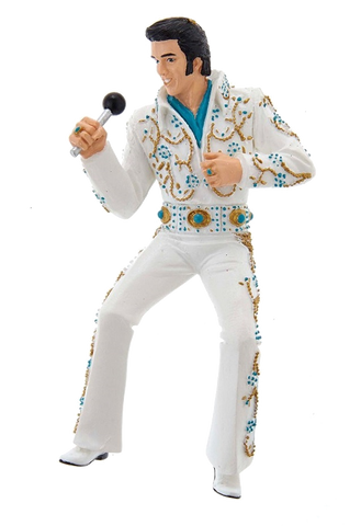 Elvis Playfield Character White Jump Suit