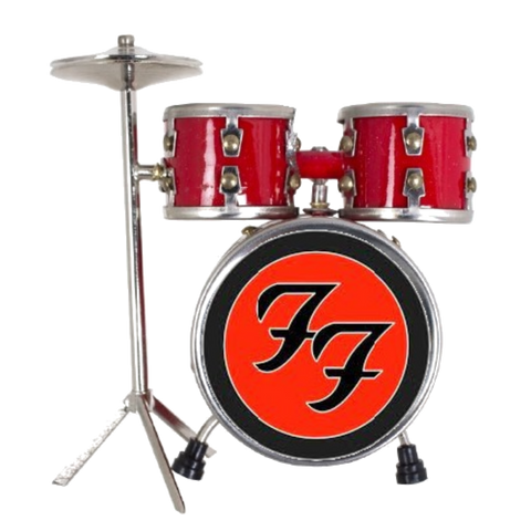 Foo Fighters Playfield Drums Red