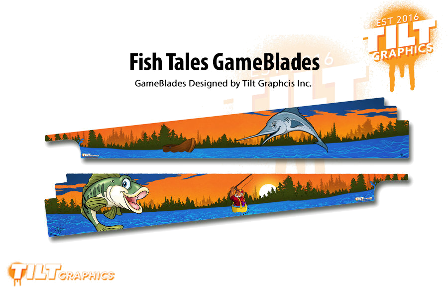 Fish Tales GameBlades™ Bass – Modfather Pinball Mods