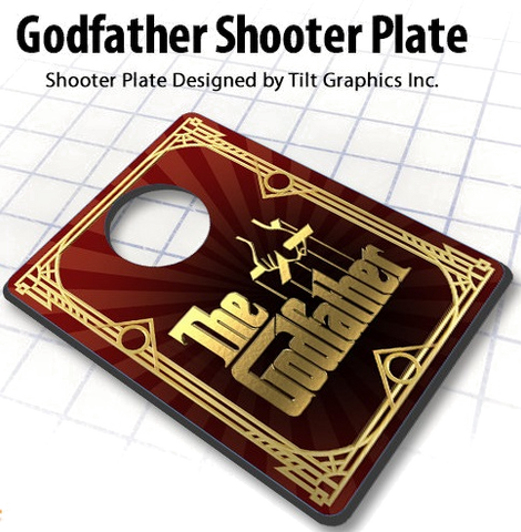 The Godfather Shooter Plate
