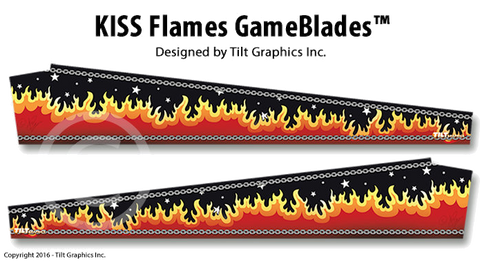 Kiss Pinball GameBlades™ "Flames"