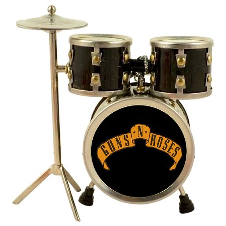 Guns N' Roses Playfield Drum Set