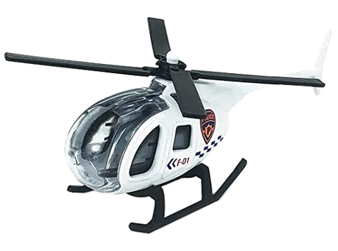 Interactive Helicopter White