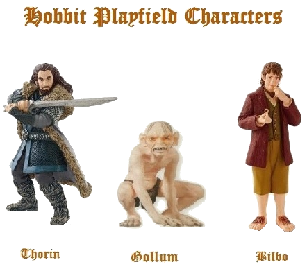 Hobbit Playfield Characters