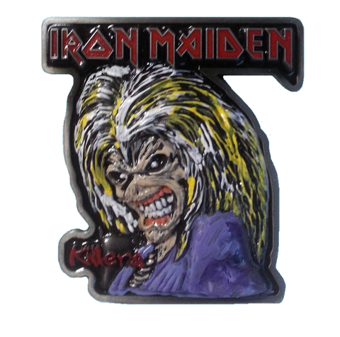 Iron Maiden Coin Door Plaque