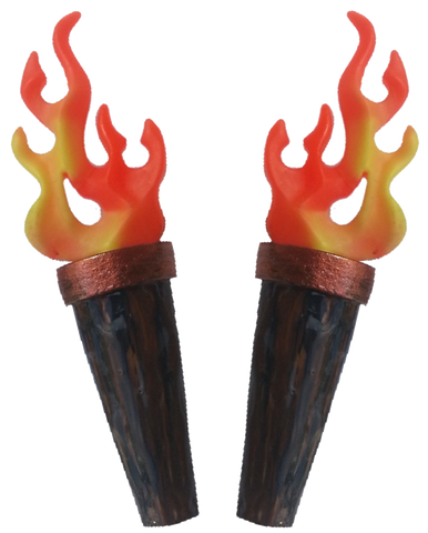 Iron Maiden Flame Torches
