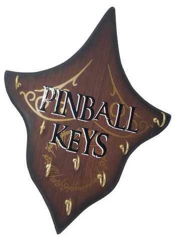 Personalized Pinball Key Rack
